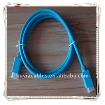 Plaqué or Bleu Nouveau 6ft 1.8m HDMI mâle à mâle Câble pour 1080p PS3 HDTV Supporte 480i, 480p, 720p, 1080i, résolution 1080p